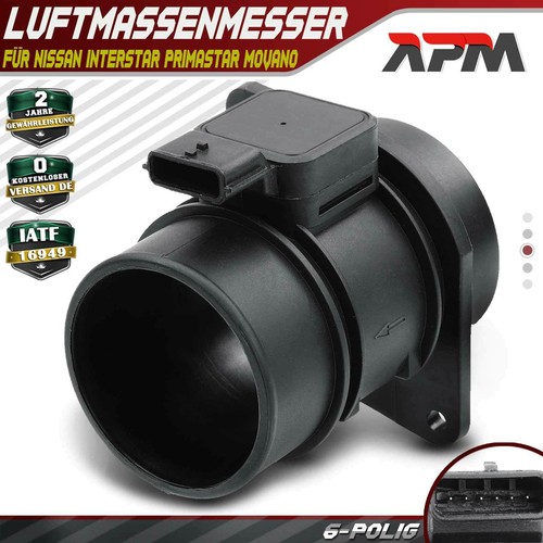 Luftmassenmesser polig für - 6-polig,