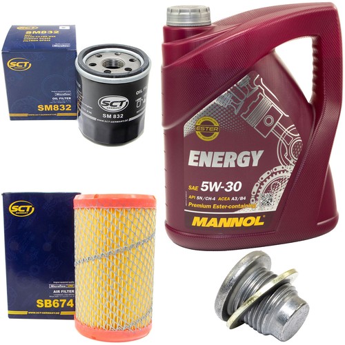 Motoröl filter set 5w30 - filter,